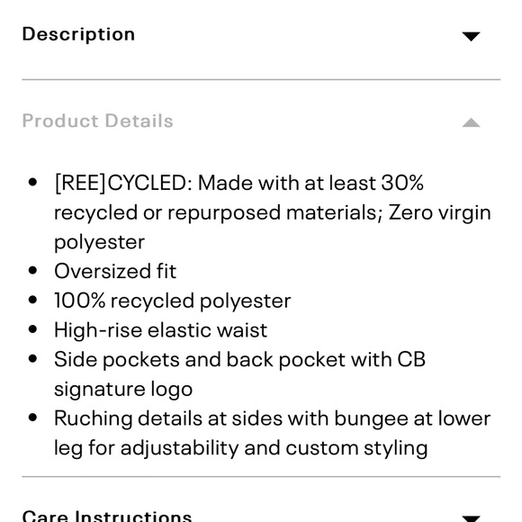 NWT Reebok x Cardi B Woven Track Pants - Picture 6 of 13